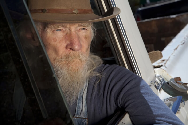 Robert, 81-year-old veteran and tow truck driver.